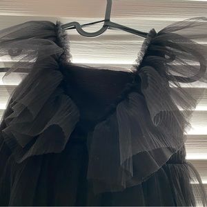 H&M ruffle dress